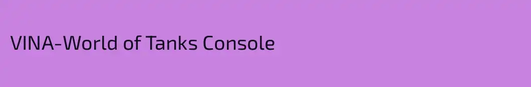 VINA-World of Tanks Console